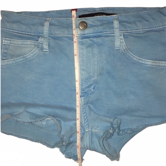 Joe’s Wild Blue Short cut Shorts Size W26 - Picture 7 of 11